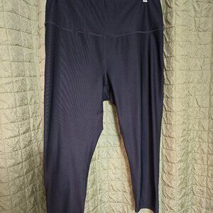 Tesla Capri Leggings, black, size 2XL